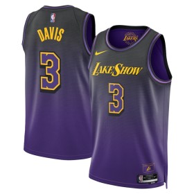 Dres Los Angeles Lakers Anthony Davis Nike 2024-25 City Edition Ljubičasta Swingman